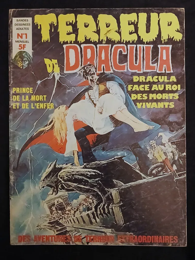 Terreur de Dracula - N°1 - 1976 (copie)