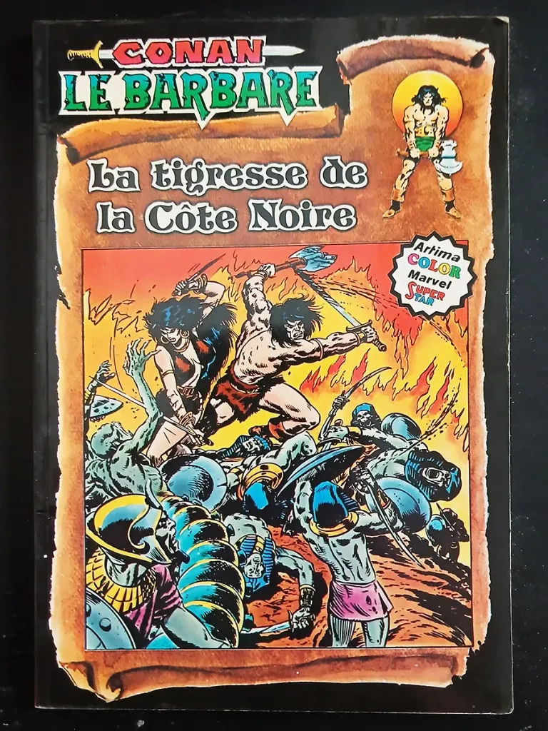 Conan le Barbare n°6 – La Tigresse de la Côte Noire - 1980