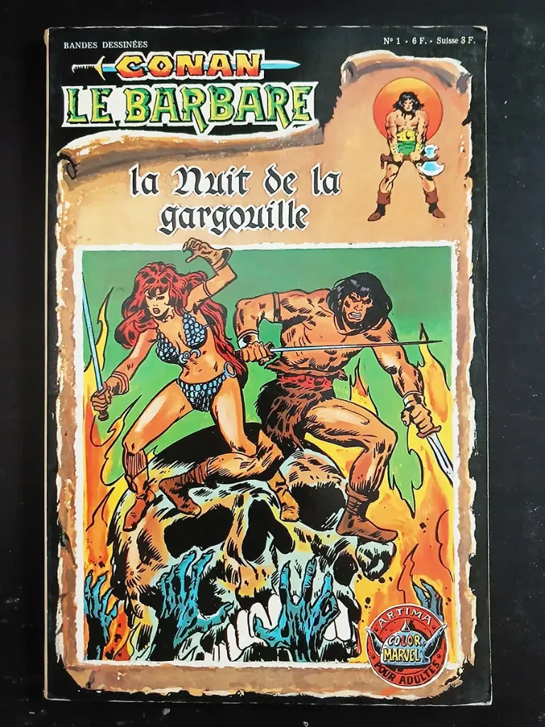 Conan le Barbare n°1 – La Nuit de la gargouille - 1979