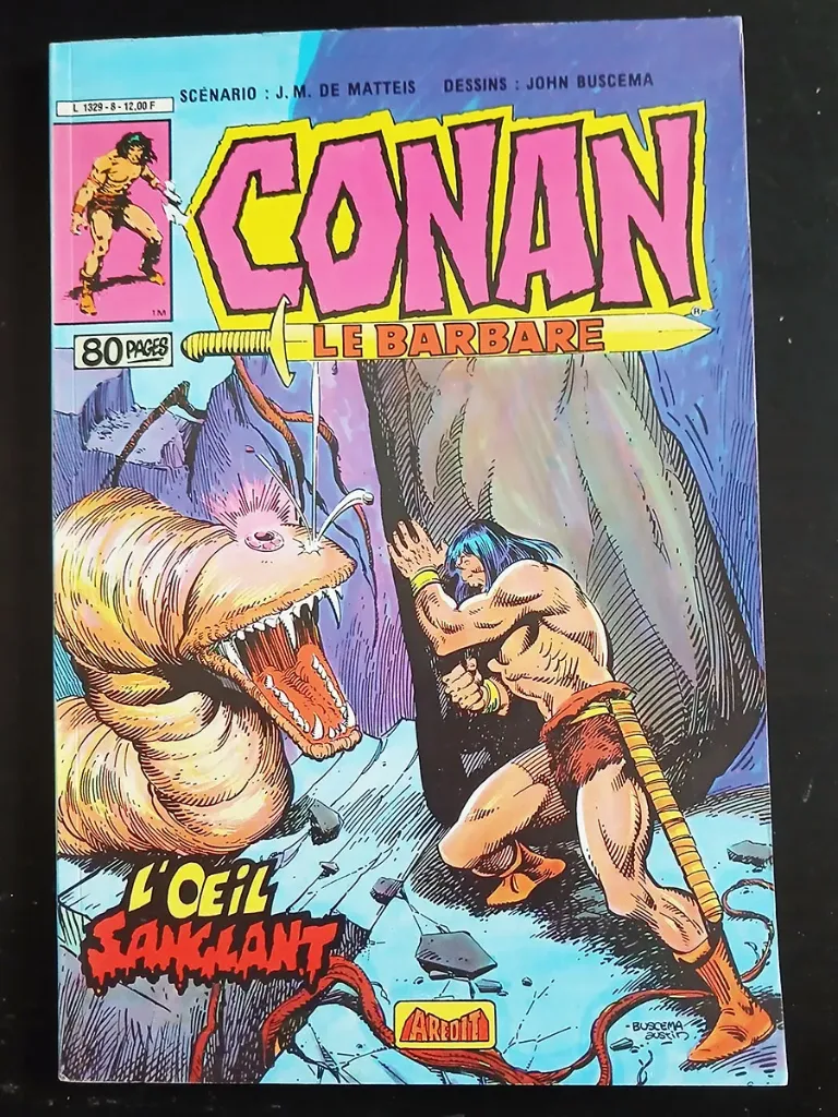 Conan le Barbare (2ème Série) n°8 – L’Œil sanglant - 1985