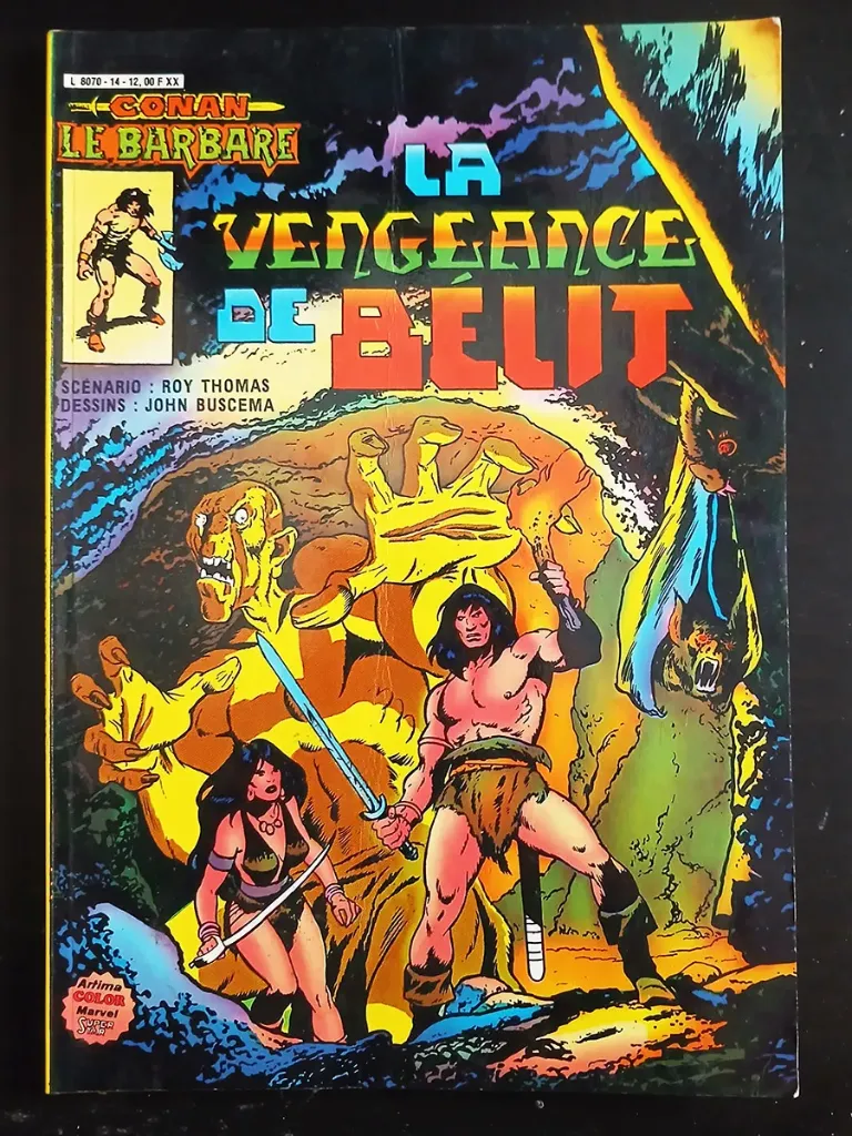 Conan le Barbare n°14 – Dans les griffes du faucon - 1982 (copie)