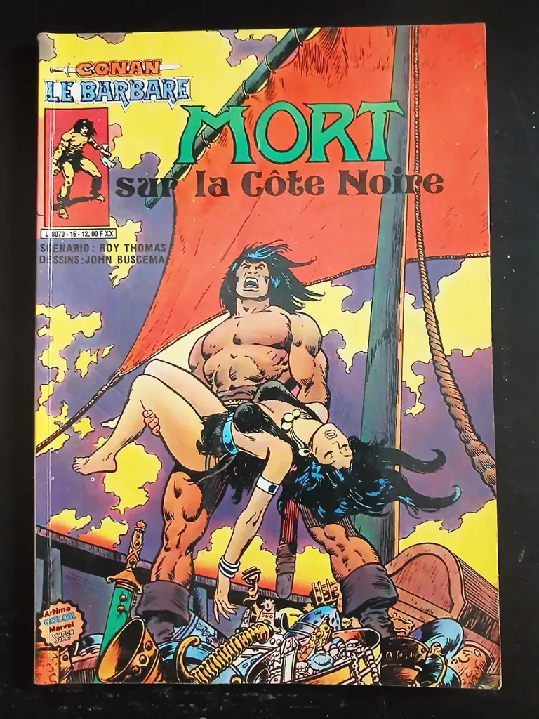 Conan le Barbare n°15 – La Vengeance de Bêlit - 1983 (copie)