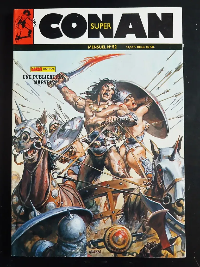 Super Conan n°52 – Les Lions de fer de Kharamun - 1990