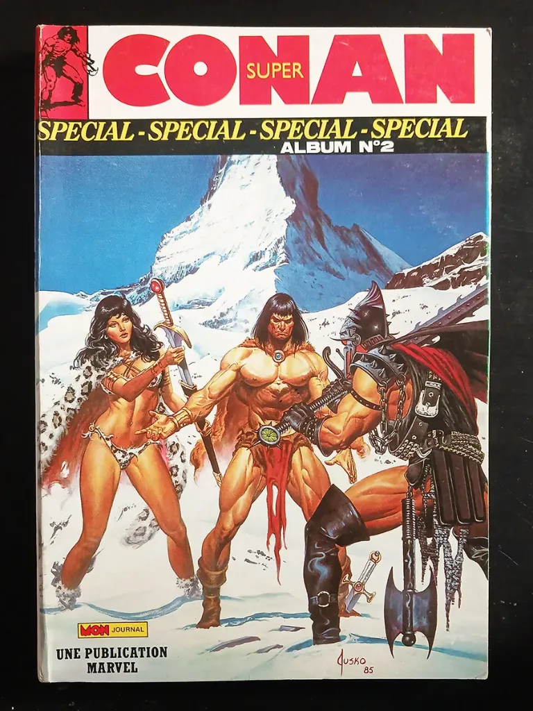 Super Conan Special - Album n°2 (n°4 / 5 / 6) – Ambre et tyrannie - 1988