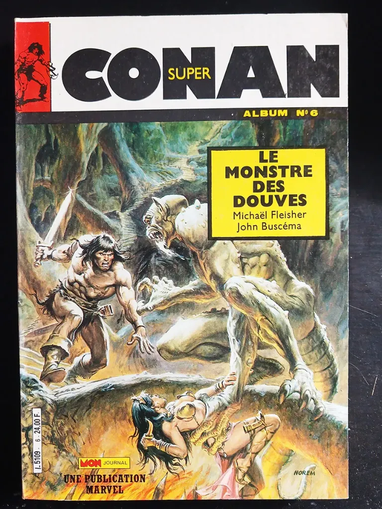 Super Conan - Album n°6 (n°16 / 17 / 18) - 1987