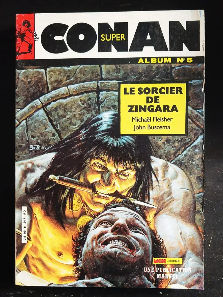 Super Conan - Album n°5 (n°13 / 14 / 15) - 1986