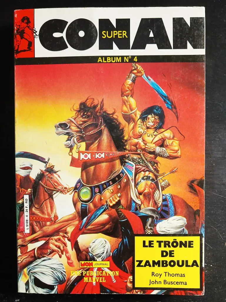 Super Conan - Album n°4 (n°10 / 11 / 12) - 1986