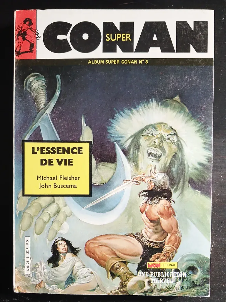 Super Conan - Album n°3 (n°7 / 8 / 9) - 1986