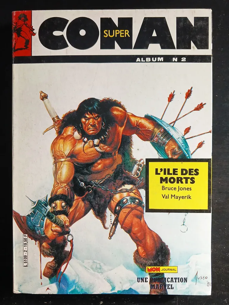 Super Conan - Album n°2 (n°4 / 5 / 6) - 1986
