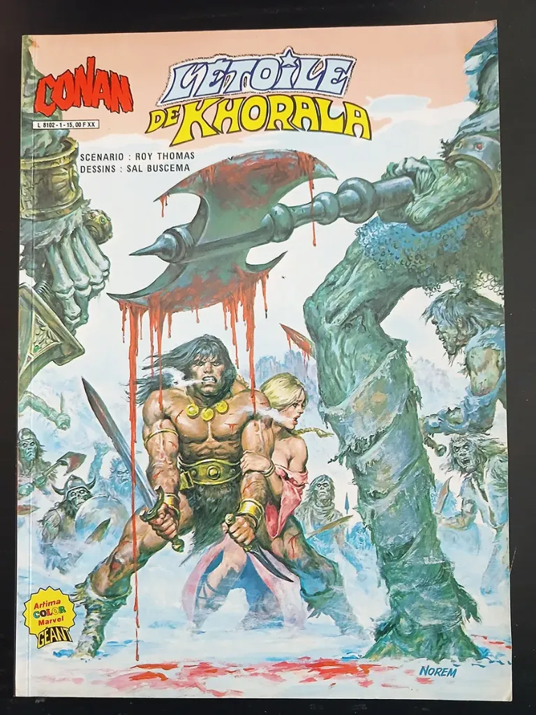 Conan le Barbare n°10 – L’Étoile de Khorala - 1983