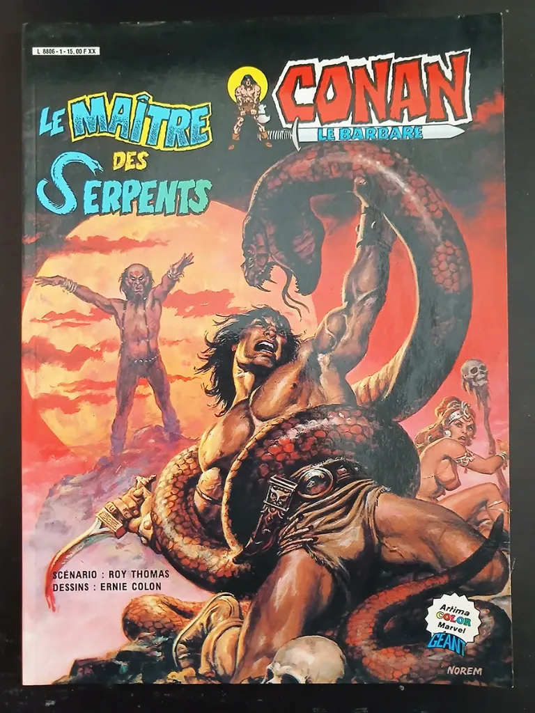 Conan le Barbare n°12 – L’Étoile de Khorala - 1983 (copie)