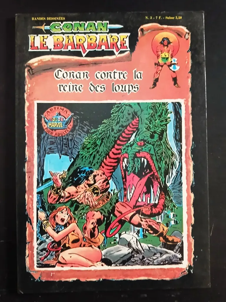 Conan le Barbare n°3 – L’Autel et le scorpion - 1980