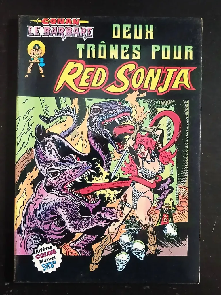 Conan le Barbare n°9 – Deux trônes pour Red Sonja - 1980