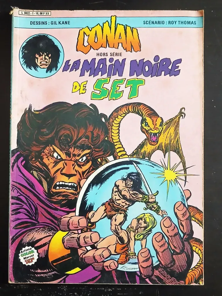 Conan Hors-Série – La Main noire de Set - 1984