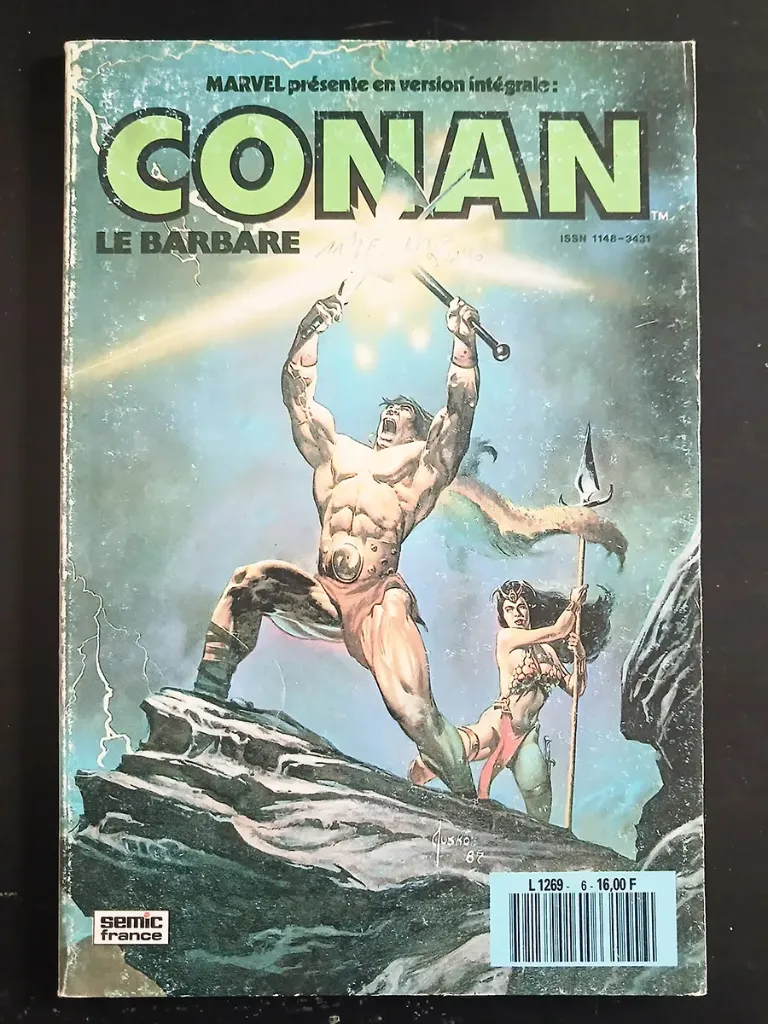 Conan le Barbare (Semic France) n°6 – Moisson de la mort - 1990